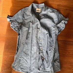 J. Crew Blue Button Down Shirt